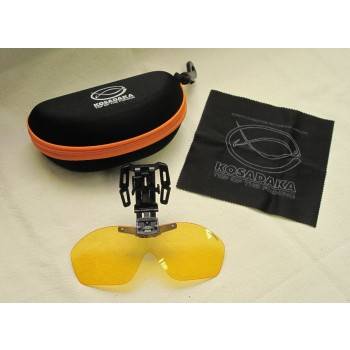 Накладка Clip-on-Clap поляризационная на бейсболку Yellow Накладка Clip-on-Clap поляризационная на бейсболку Yellow