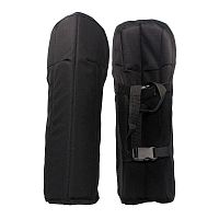 Наколенники рыболовные "СЛЕДОПЫТ" Виртуоз, 30х50 см, цв.черный (пара)