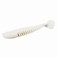 Силиконовая приманка Fishing Style Awaruna 2" (52мм) №101 White хвост не красный