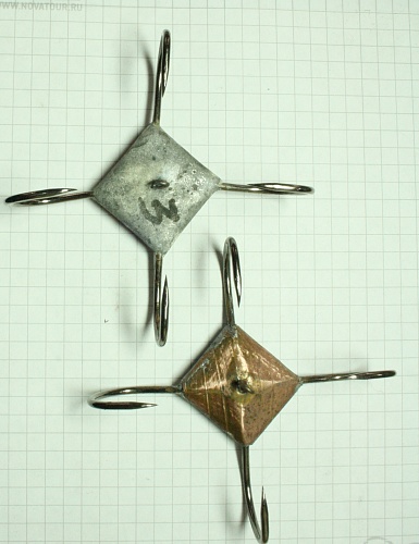 Стукалка односторонняя четыре крючка №3 Стукалка односторонняя четыре крючка №3