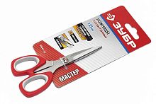 Ножницы Зубр "Мастер" хозяйственные, двухкомпонентные ручки, 135мм 40441-13