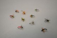 Набор верховых мух, кр.№16 (10 штук)