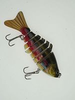 Воблер FISHING LURE Свимбейт 10см, 15,5гр, цв.14 кр.№4