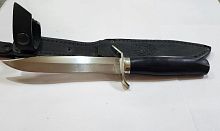 Нож НР-40 95х18 гарда мельхиор