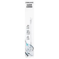 Поводок струна с вертлюгом Namazu Leader, d-0,40 мм, L-15 см, test- 17кг (уп.5 шт)