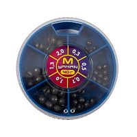 Набор грузил "ЯМАН" 40г, 0,3-2,0 г