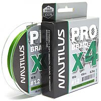 Леска плетеная Nautilus Pro Braid X4 Army Green d-0.25 13.2кг 29lb 150м