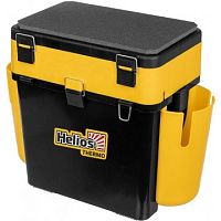 Ящик FishBox Thermo с термоконтейнером
(19л/8,5л) черно-желтый