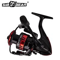 Катушка SibBear Roket 2000 FD 5.1:1, 5+1, лесоём. 0.205-300 мм-м