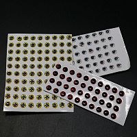 Голографические глазки (эпоксидные) 5 мм ((40шт)