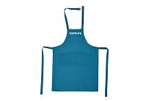 Фартук кухонный, малый,голубой