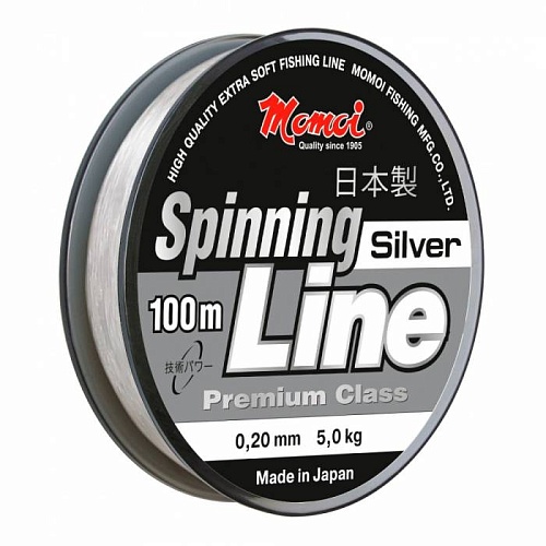 Леска SpinningLine Silver d=0.25mm, 100m
