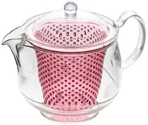 Чайник термостойкий заварочный Akebono "Pink" (730ml) Чайник термостойкий заварочный Akebono "Pink" (730ml)