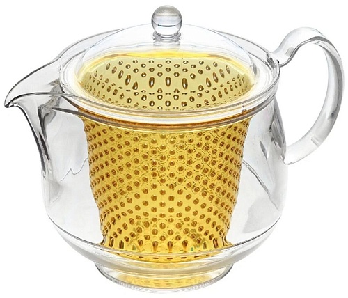 Чайник термостойкий заварочный Akebono "Yellow" (480ml)