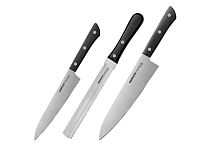 Набор стейк. ножей 3в1 "Samura Harakiri" 23, 57, 85. SHR-0230B/A