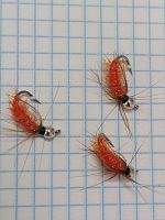 Мушка Донная № 105, кр.8, оранжевая