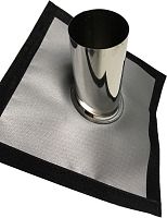 Разделка для палатки из стеклоткани 25*25 см, диаметр 65-100мм