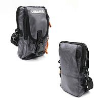 Сумка рыболовная "СЛЕДОПЫТ" Street Fishing MultiLock V-Pouch, 22х12,5х8 см, цв. серый