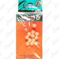 Бусина d.9 прозрачная (силикон) (12шт)