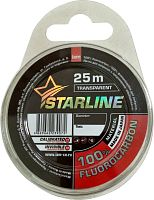 Леска флюорокарбон IAM STARLINE 100% 25м d-0.45
