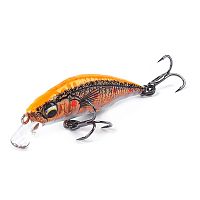 Воблер SG 3D Sticklebait Twitch 45 Fluo Orange Copper, 4,5см, 4г, тонущий