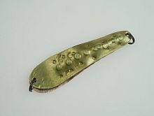 Блесна Сквирского круглоголовая №1 двойная цв. желтая/красная