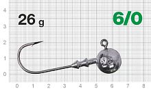 Джигер Nautilius Long Power NLP-1110 26гр. hook 6/0