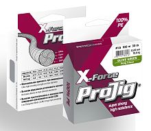 Леска плетеная ProJig X-Force 0,14мм, 9,0кг 150м, хаки