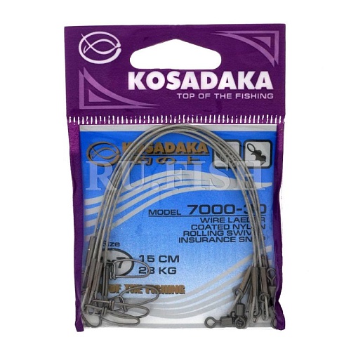 Поводки Classic 1x7 15cm 28kg (5шт.) Поводки Classic 1x7 15cm 28kg (5шт.)
