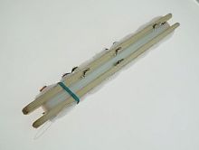 Мотовило с мушками на двойниках №12