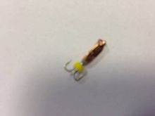 Мормышка Черт треугольный/ушко 2 мм 3230 Cu