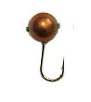 Мормышка вольф. Тульская Дробинка/кембрик 4,0 медь