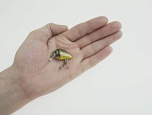 Воблер HARD BAITS PRO SERIES мини-кренкбейт  2,85 см, 1,95 г, цв.G кр. № 12