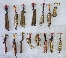 Блесна зимняя на тройнике