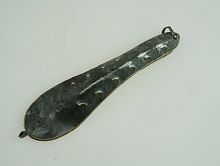 Блесна Сквирского круглоголовая №2 двойная цв.вороненая/желтая