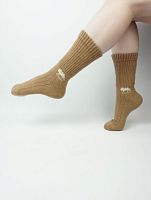 Носки (верблюд, як) р.XXL(44-46), цв.песочный, верблюжий