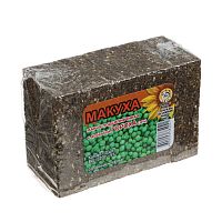МАКУХА кукурузный жмых с отверстием ГОРОХ 320гр (уп/10шт)