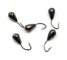 Мормышка вольф. Яман Супер банан с ушком, р. 2,2, вес 0,5, цв. фосфор