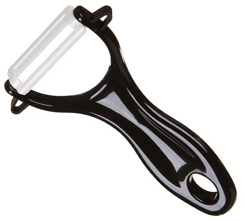 Овощечистка "Samura Inca" (черная), циркониевая