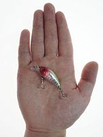 Воблер HARD BAITS PRO SERIES мини-кренкбейт 4,0 см, 3,90гр, цв.F кр.№10