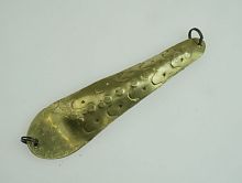 Блесна Сквирского круглоголовая №2 двойная цв.желтая/белая