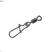 Застежка с вертлюжком Gurza-Rolling swivel/Hooked Snap BN № 1 (5шт/уп)
