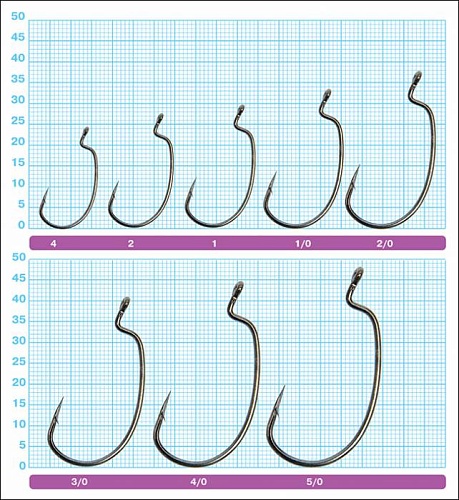 Офсетный крючок OWNER 5137-01 Офсетный крючок OWNER 5137-01