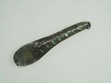 Блесна Сквирского круглоголовая №3 двойная цв. вороненая/красная