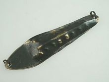 Блесна Сквирского остроголовая №2 двойная цв.вороненая/белая