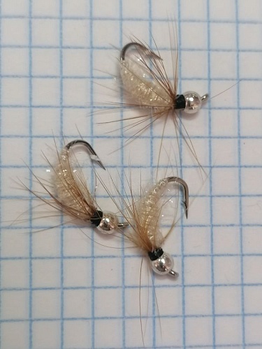 Мушка Донная № 105, кр.8, белая