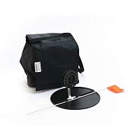 Набор жерлиц с алюм.стойкой d-210мм, катушка d-75мм, в сумке (10шт)