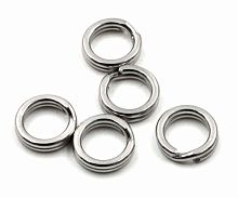 Заводное кольцо Namazu RING-A, цв. Cr, р. 2 ( d=10,3 mm), test-35 кг