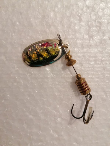 Блесна DAM FZ NATURE 3D 4g Perch