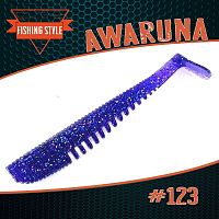 Силиконовая приманка Fishing Style Awaruna 2" (52мм) №123 Violet